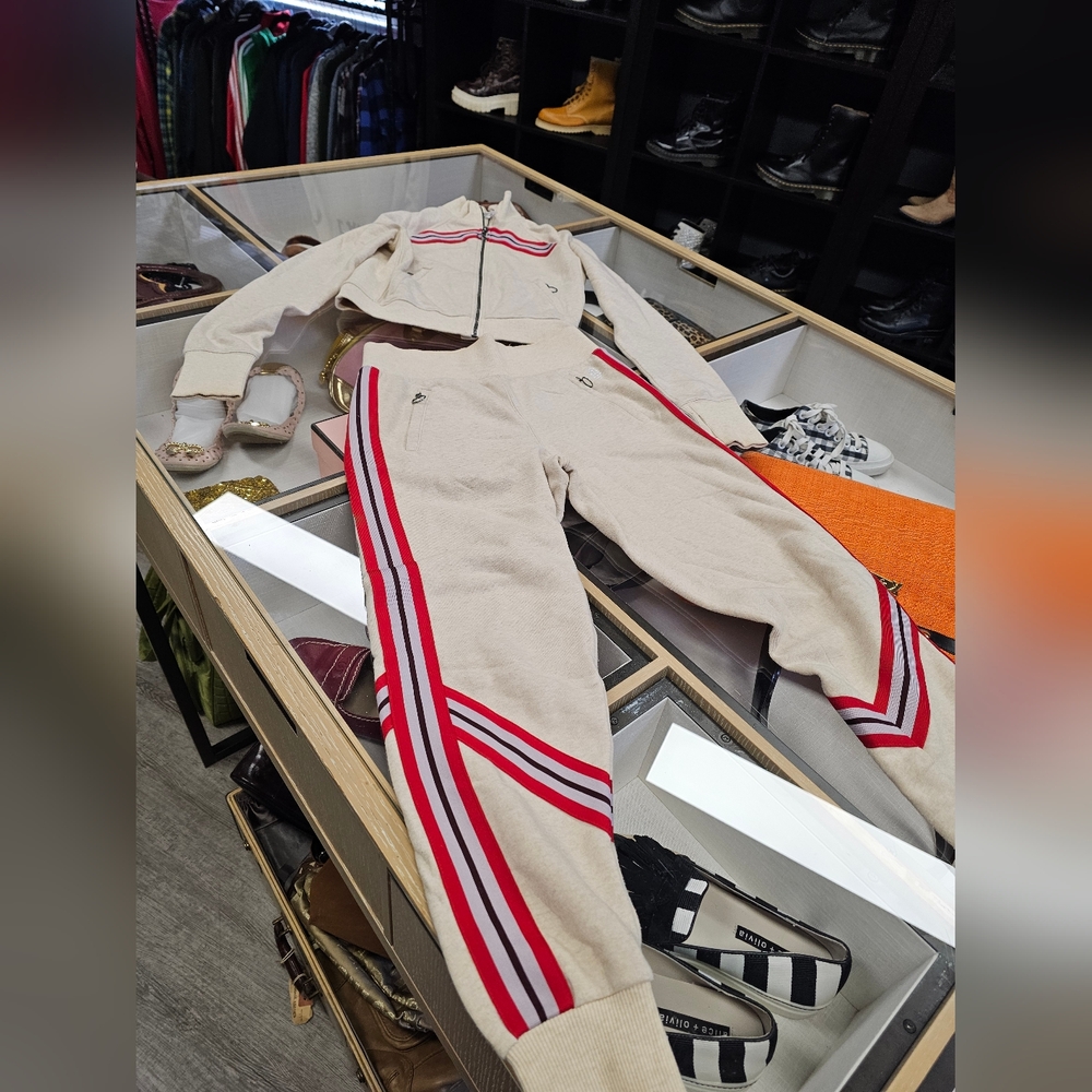 Stylish Free‎ People Movement Cream and Red Women's Tracksuit. Size XS - Picture 11 of 11